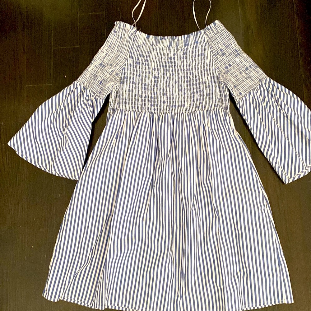 Bloomingdale’s Off shoulder sundress